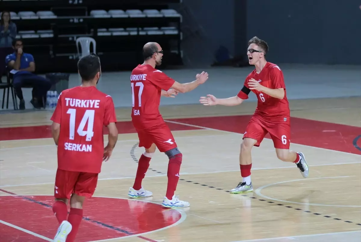 Türkiye, İtalya’yı Futsal Şampiyonası’nda Yendi